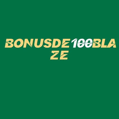 Logo da BONUSDE100BLAZE