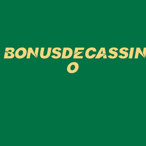 Logo da BONUSDECASSINO